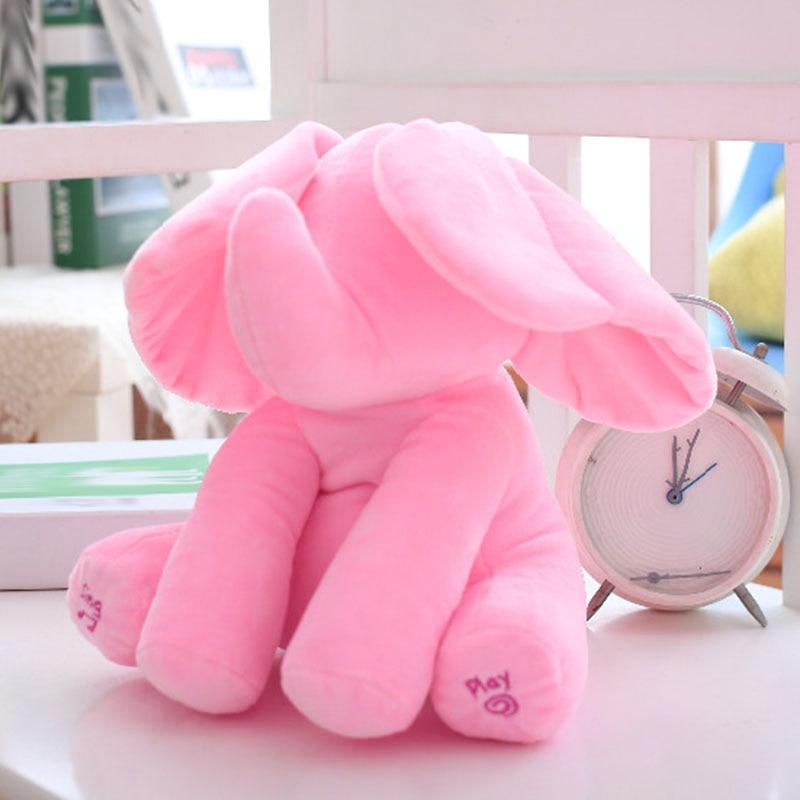 Éléphant animé en peluche Gund – Image 10