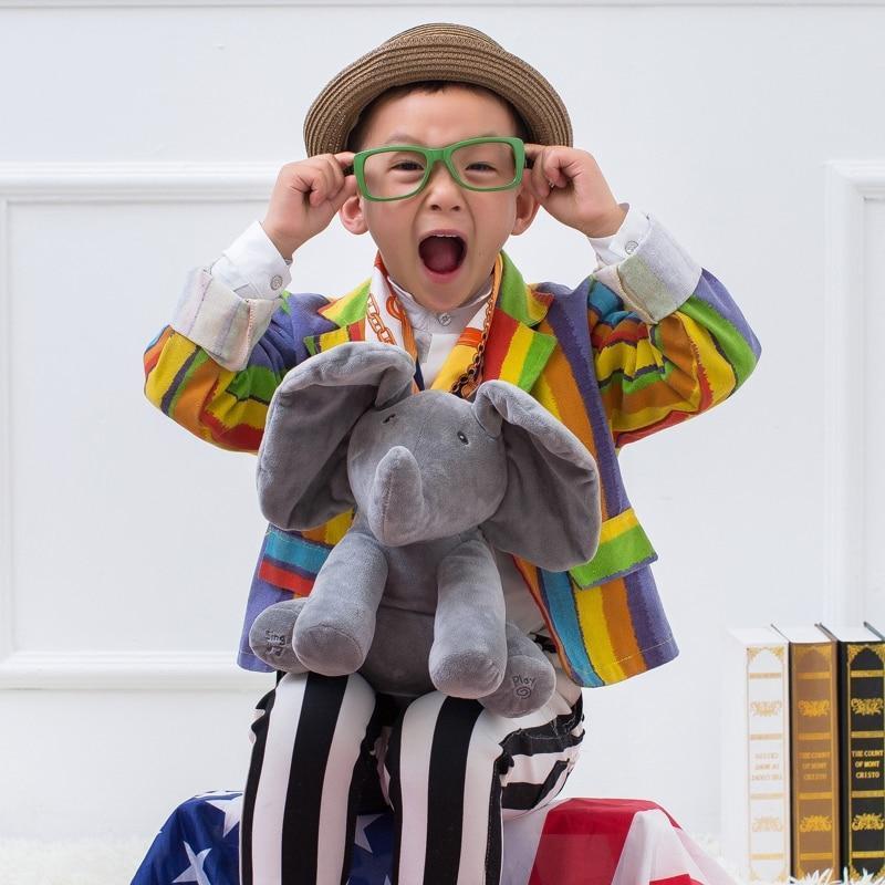 Éléphant animé en peluche Gund – Image 6