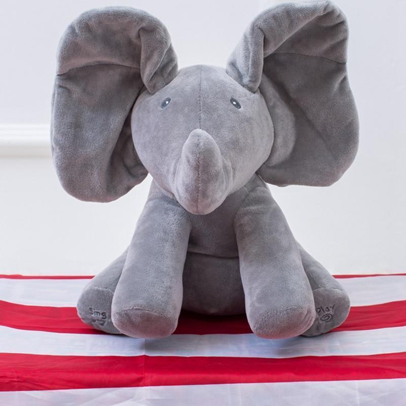 Éléphant animé en peluche Gund – Image 8
