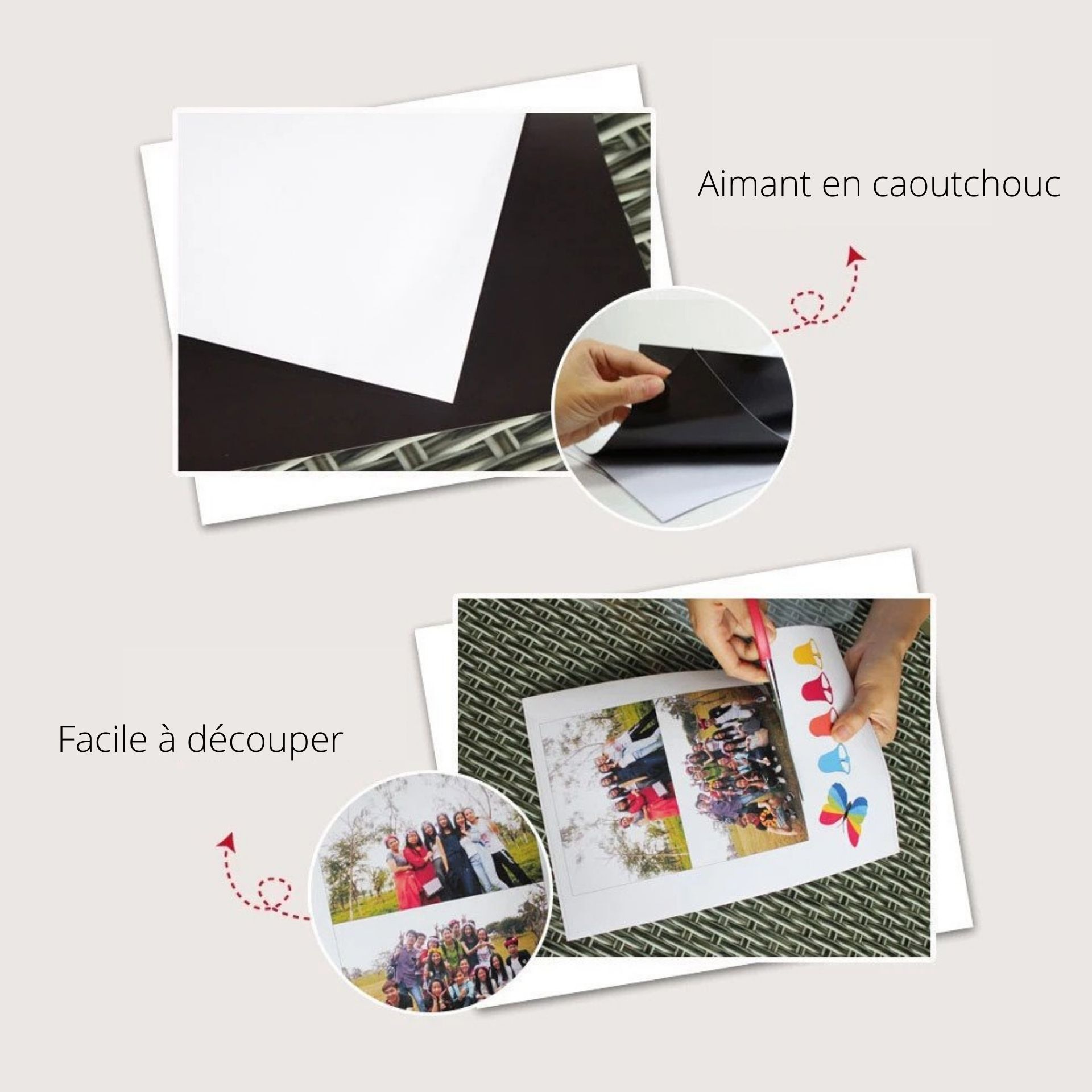 Feuille magnétique imprimable - magnet personnalisés – Image 2