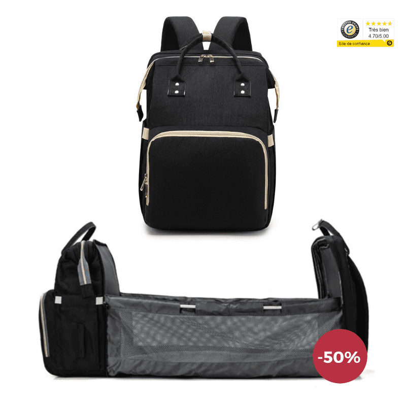 Sac à Langer lit 2-en-1 apibébé – Image 3