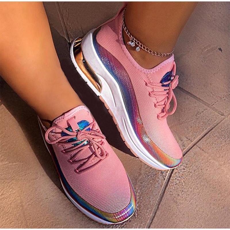 Cool sneaker confortable rose