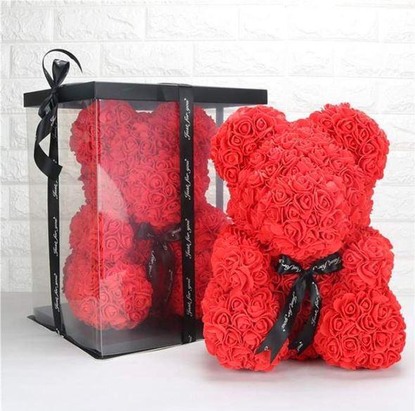 Rose teddy bear