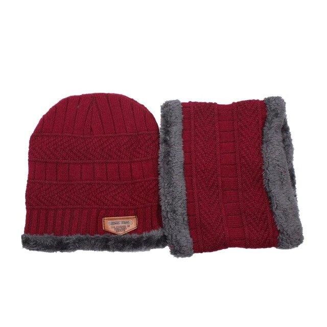 Ensemble d'hiver bonnet + écharpe homme ou femme – Image 6