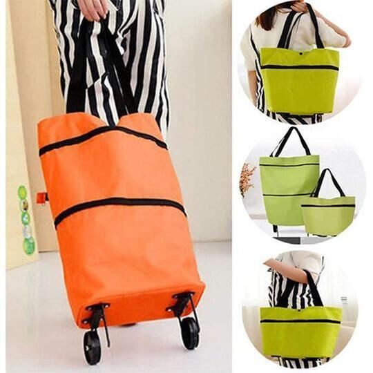 Panier pour les courses pliable 2 en 1 – Image 2