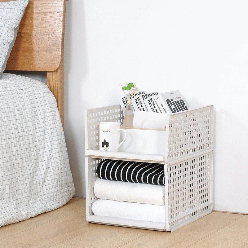 Étagère de rangements à tiroirs pliable – Image 6