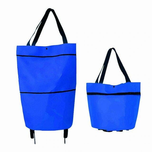 Panier pour les courses pliable 2 en 1