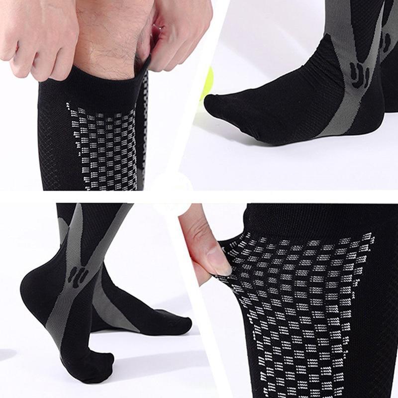 Chaussettes de compression graduées pour hommes et femmes top-armor 20-30 mmhg – Image 2