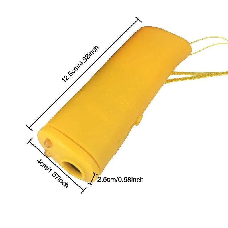 Boîtier Anti-Aboiements Ultrason Portable Dressage Chien Répulsif Sécurité Lampe LED – Image 4