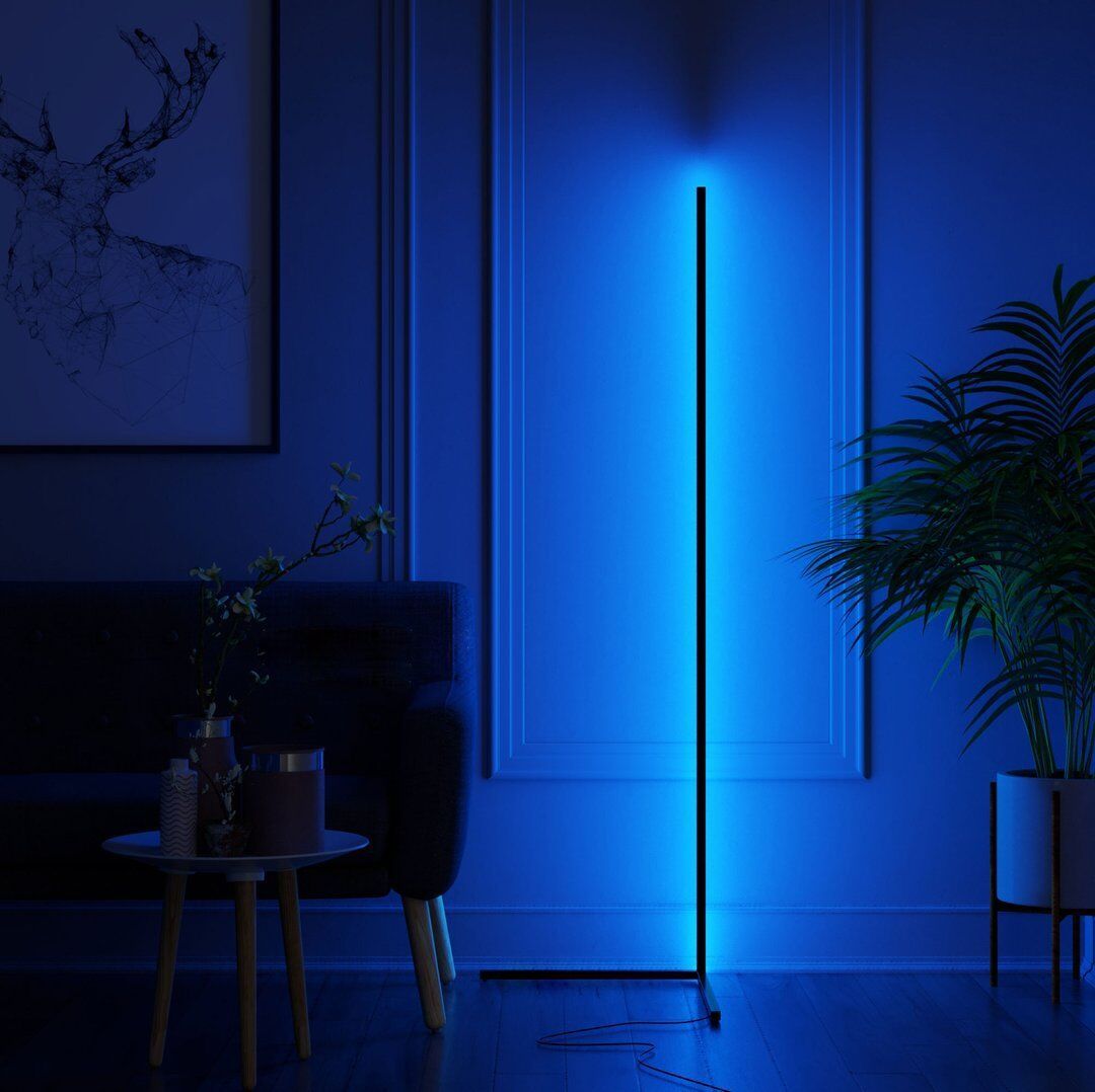 Lampadaire d'angle à led minimaliste – Image 3