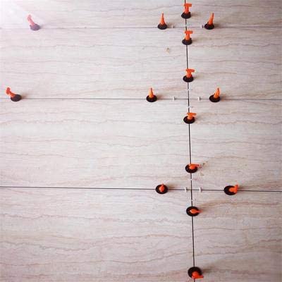 Kit de Cales de Niveau pour Carrelage Système de Nivellement 50 Pièces Réutilisables avec Clé Spéciale Pose Sol et Mur – Image 6