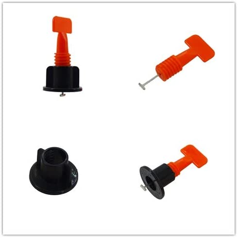 Kit de Cales de Niveau pour Carrelage Système de Nivellement 50 Pièces Réutilisables avec Clé Spéciale Pose Sol et Mur – Image 3