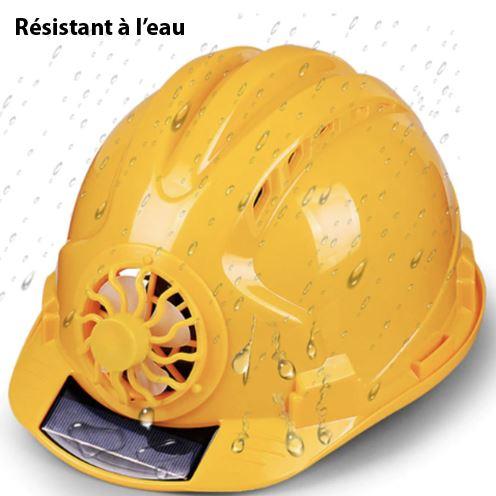 Casque de chantier résistant ventilateur à énergie solaire – Image 5