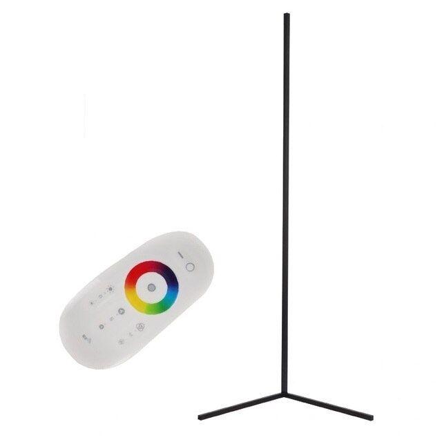 Lampadaire d'angle à led minimaliste