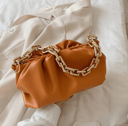 Sac de luxe chaine en or pour femmes – Image 11