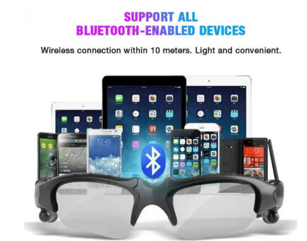 Lunettes de soleil intelligentes bluetooth pour l'extérieur conduire ou faire du sport – Image 9