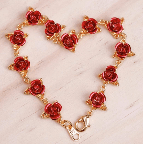 Bracelet rose pour femmes cadeaux de mariage – Image 3
