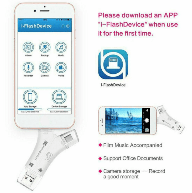 Lecteur de carte transfert multimédia avec mémoire – Image 4