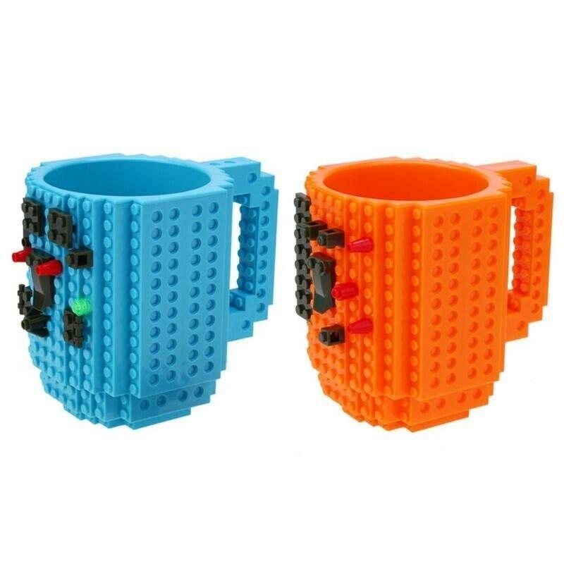 Mug tasse à café 350ml avec briques lego à assembler – Image 7