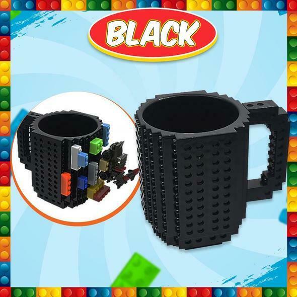 Mug tasse à café 350ml avec briques lego à assembler – Image 10