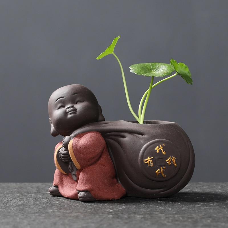 Décoration en céramique - statue de bouddha – Image 3