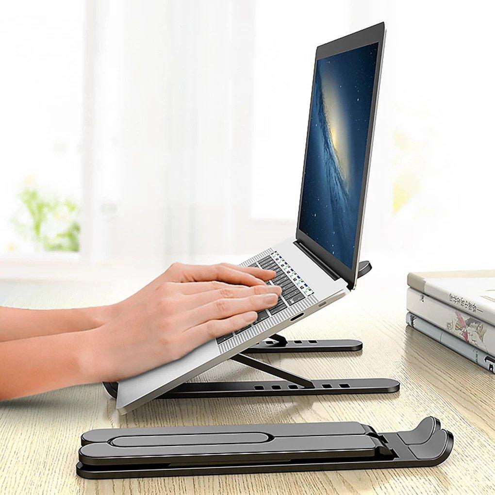 Support réglable pour ordinateur portable pour changer la hauteur de votre pc – Image 2