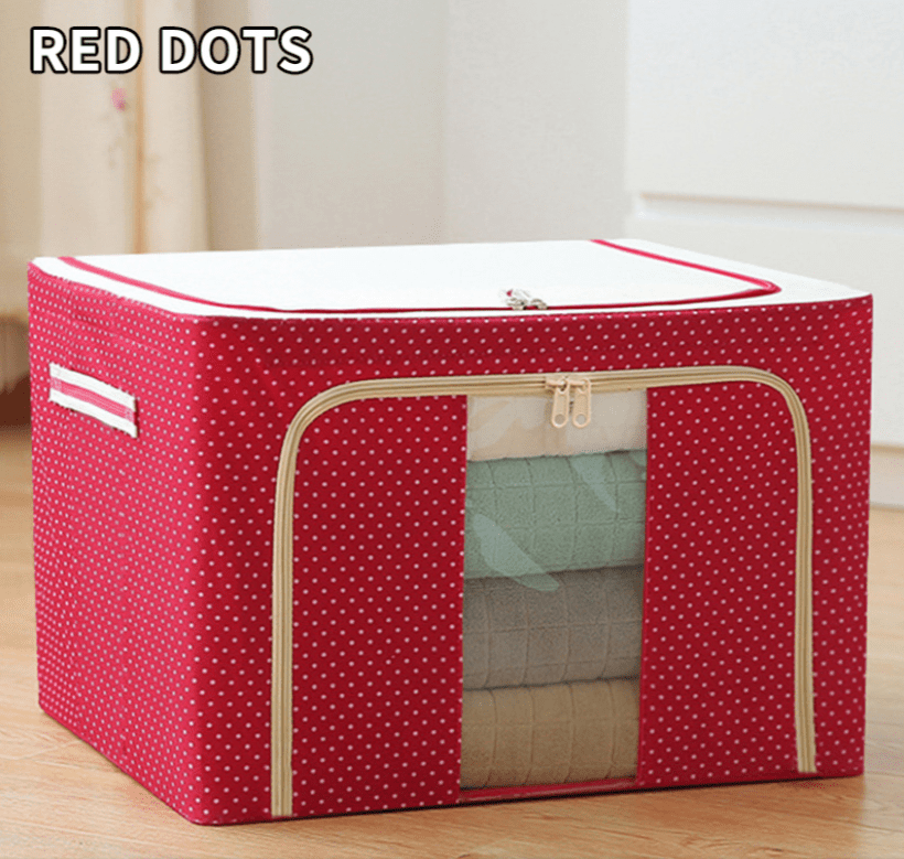 Boîte de rangement cadre en acier en tissu oxford – Image 4