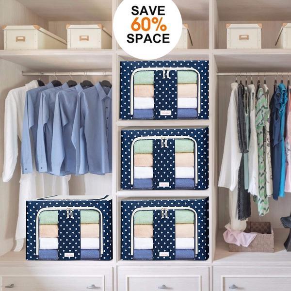 Boîte de rangement cadre en acier en tissu oxford – Image 8