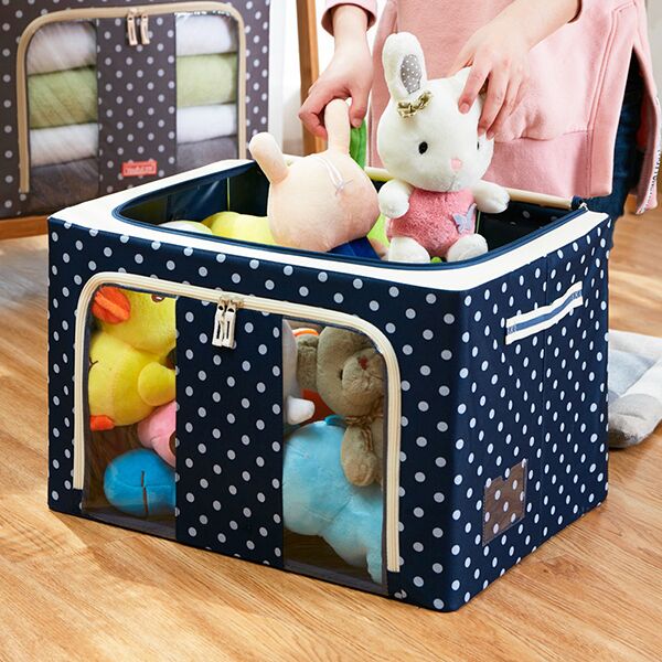 Boîte de rangement cadre en acier en tissu oxford – Image 9