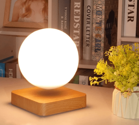 Lampe lunaire lumineuse en lévitation magnétique – Image 4