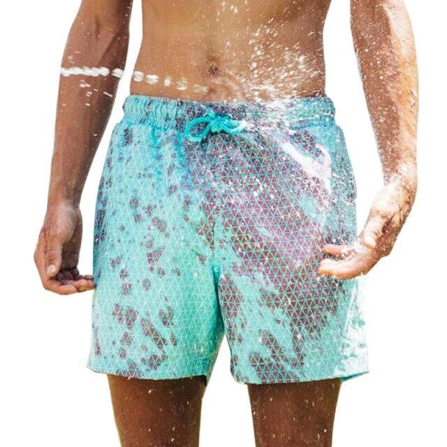 Short aqua réactif pour homme – Image 3