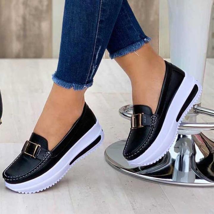 Mocassins orthopédiques confortables pour femmes