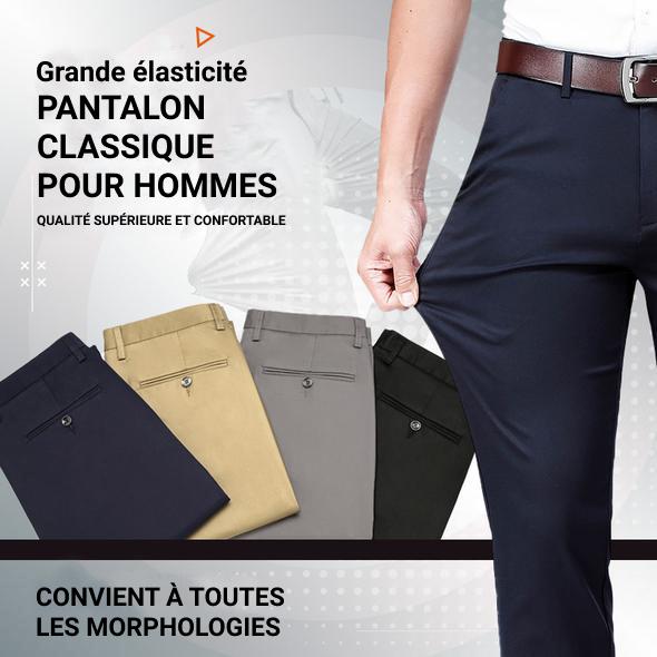 Pantalon classique extensible pour hommes – Image 11