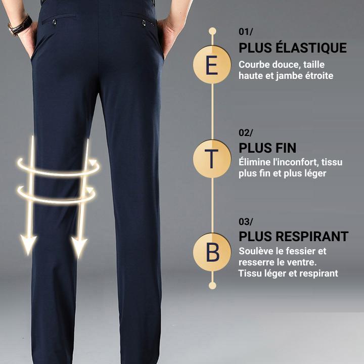 Pantalon classique extensible pour hommes – Image 10