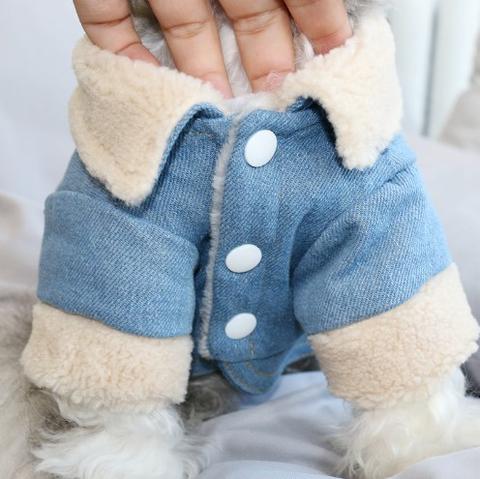 Veste en jeans pour chien – Image 9