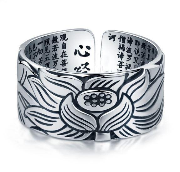 Anneau fleur de lotus