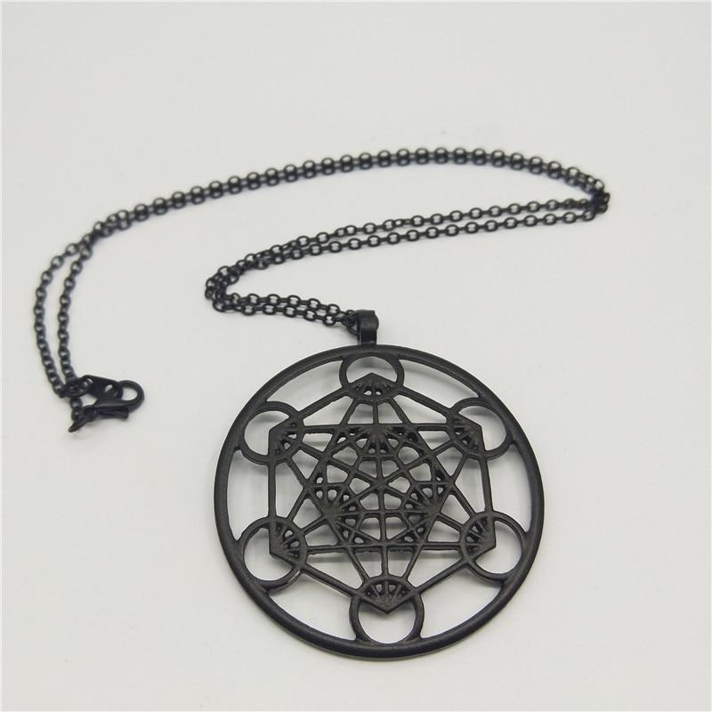 Collier cube de métatron