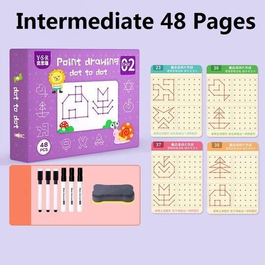 Cahier de traçage magique d'apprentissage réutilisables – Image 2