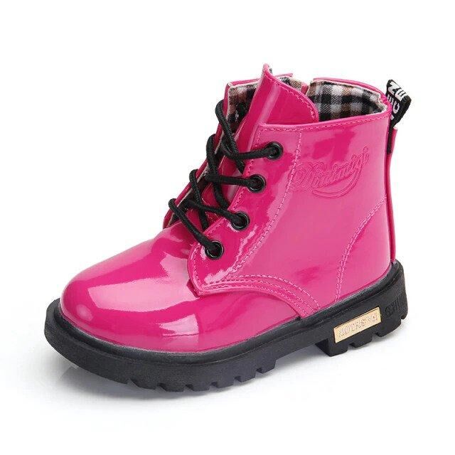 Chaussures imperméables en simili-cuir