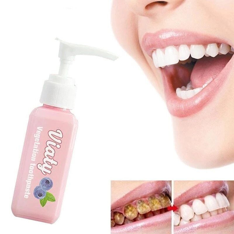 Dentifrice blanchissant naturel aux myrtilles et au bicarbonate – Image 3