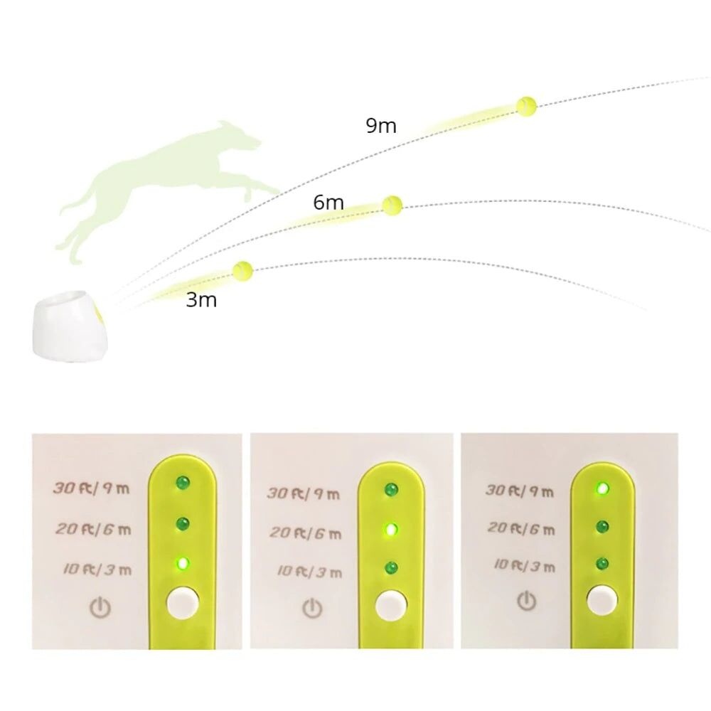 Jouet pour chien Lanceur automatique de balles de tennis – Image 8