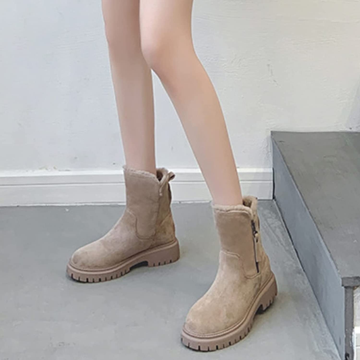 Paula™ | Bottes d'hiver en velours chaud – Image 5