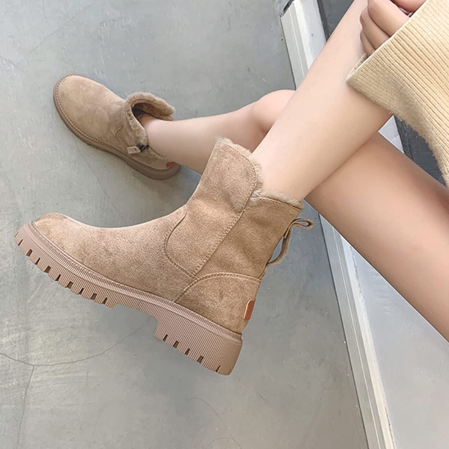 Paula™ | Bottes d'hiver en velours chaud – Image 7