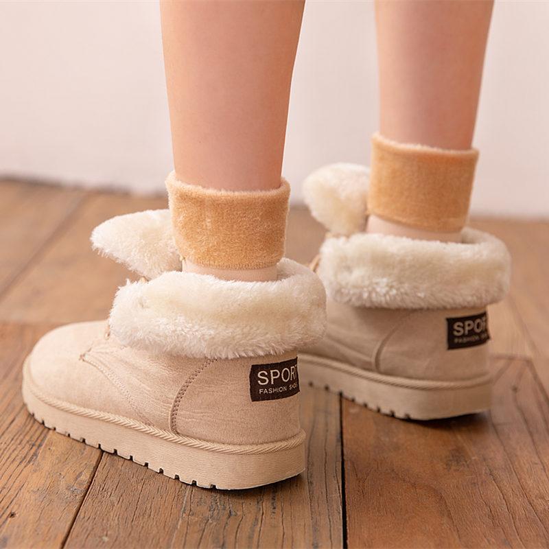 Chaussettes d'Hiver avec Doublure en Peluche – Image 9