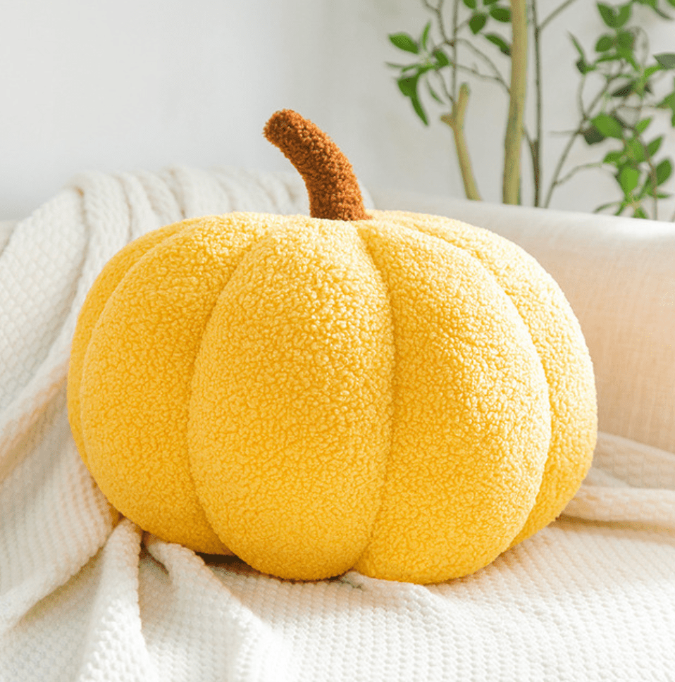 Oreiller en forme de citrouille – Image 2