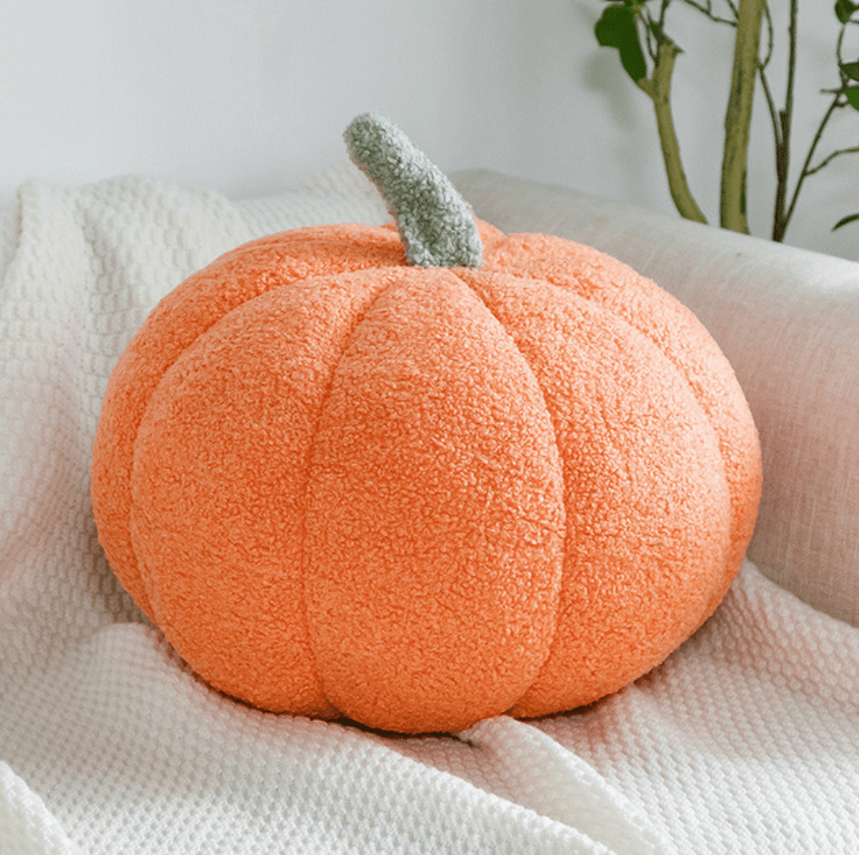 Oreiller en forme de citrouille – Image 3