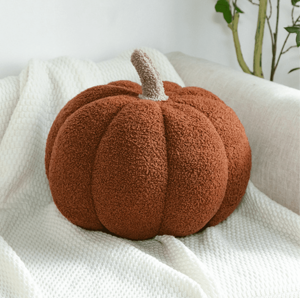 Oreiller en forme de citrouille – Image 4