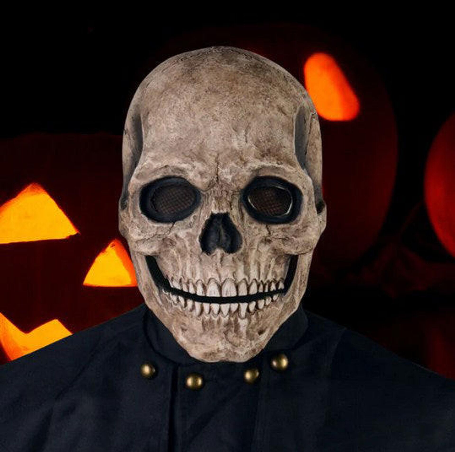 Masque Halloween Avec Mâchoire Mobile – Image 4