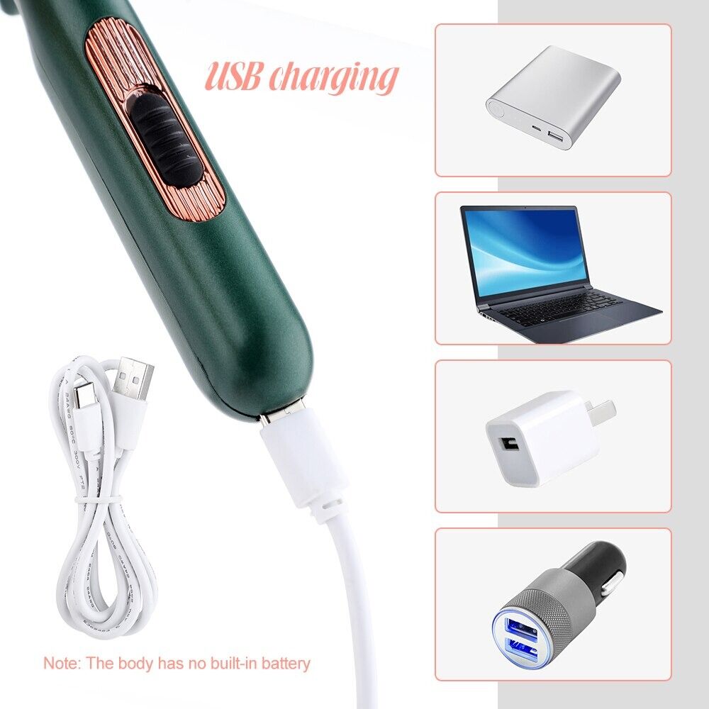 Peigne chauffant portable - Peigne électrique USB lisseur – Image 4