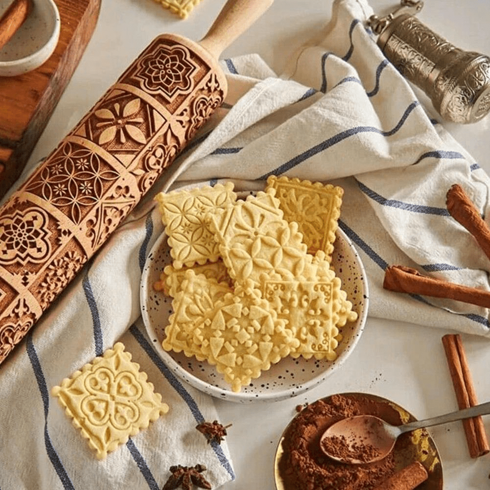 Vieux rouleau à pâtisserie – Image 3